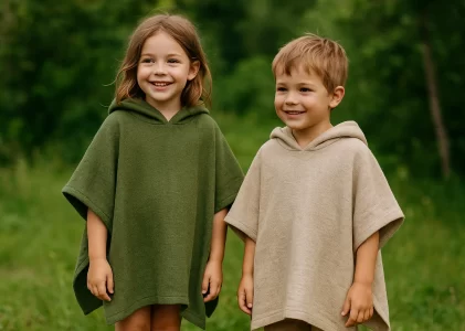 Small Steps to a Greener Future: Ponchos That Care for Kids and the Planet