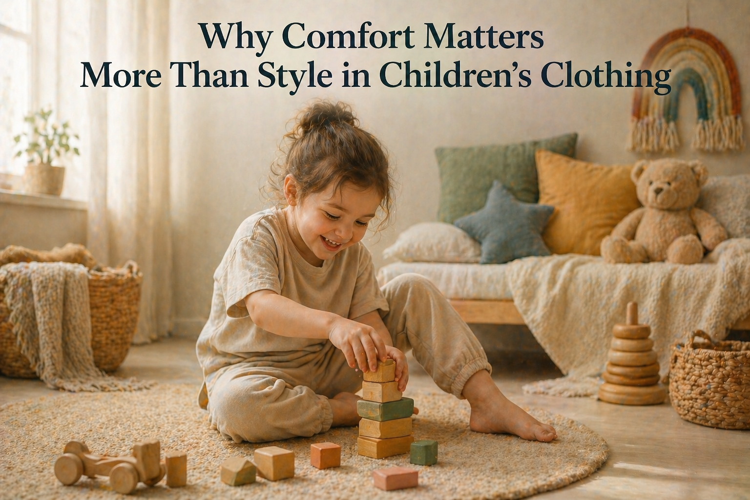 Why Comfort Matters More Than Style in Children’s Clothing