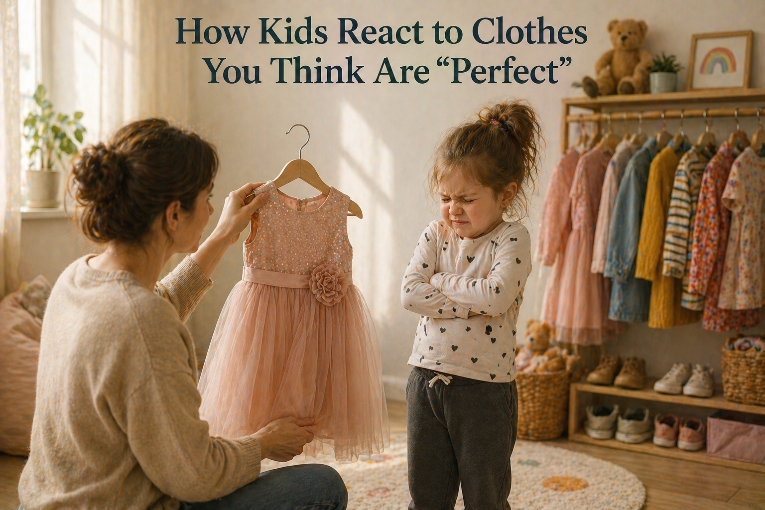 How Kids React to Clothes You Think Are “Perfect”