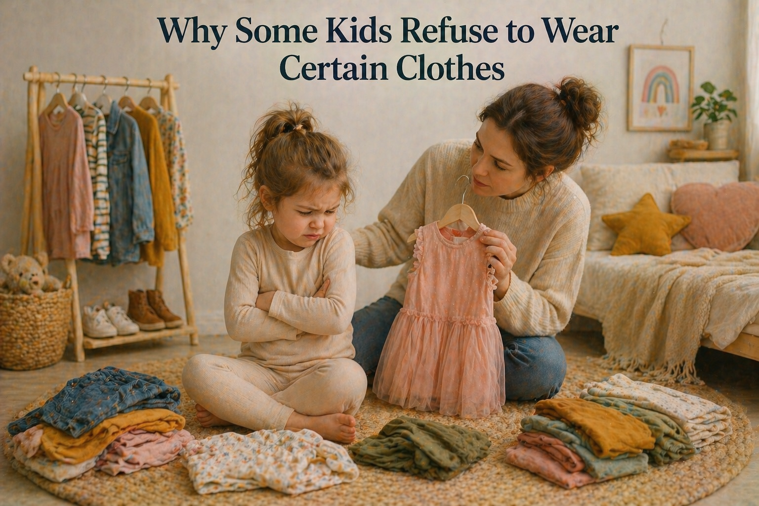 Why Some Kids Refuse to Wear Certain Clothes
